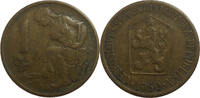 Czechoslovakia 1 Krone 1980 VF 5,00 EUR  zzgl. 4,90 EUR Versand