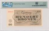 Czechoslovakia (Theresienstadt Ghetto), 100 Kronen 1943 - PMG 65 EPQ