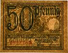 Poland  Danzig, 50 Pfennnig 1919 - green - PMG 65 EPQ