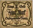 Poland  Danzig, 5 Mark 1918 - PMG 58 EPQ