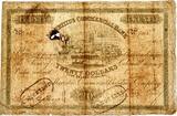Mauritius, 20 Dollars 1839 - RARE Fine