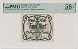 Poland  Danzig, 5 Mark 1918 - PMG 58 EPQ