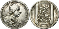 Poland | Great Britain Medal consecration of the tomb monument for Maria Clementina Sobieska 1743 silve -