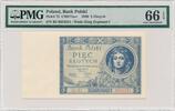 Poland 5 zloty 1930 - Ser.BJ. - PMG 66 EPQ -