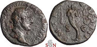 Hadrianus AE Quadrans - Cornucopiae supporting scales - BMC1275 -