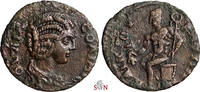Julia Soaemias AE 22 mm - Cibyra, Phrygia - Hermes seated on basket - RPC 5409 -
