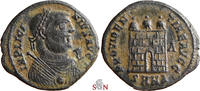 Licinius Nummus - PROVIDENTIAE AVGG - Campgate - RIC -