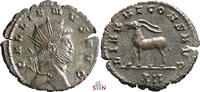 Gallienus Antoninianus - Antelope walking left - Göbl 750b -