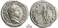 Caracalla Denarius - Hercules holding club and branch - RIC 206a -