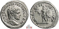  Caracalla Denarius - Hercules holding club and branch - RIC 239   