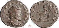 Postumus Antoninianus - Aureolus - FIDES AEQVIT - Elmer 603 - very rare -