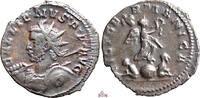 Gallienus Antoninianus - Victory standing on globe - Göbl 874 -