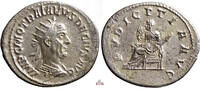   Trajanus Decius Antoninianus - PVDICITIA AVG - RIC 46a  120,00 EUR  zzgl. 7,00 EUR Versand