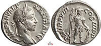   Severus Alexander Denarius - Mars stg. right - RIC 91 var.  175,00 EUR  zzgl. 7,00 EUR Versand