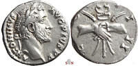 Antoninus Pius Denarius - clasped hands - RIC 136 -