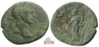 Trajan, Cilicia, Flaviopolis-Flavias AE 24 mm - Tyche stg. left