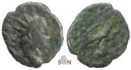 Divus Victorinus Antoninianus - Eagle on globe - Elmer 785 - Rare -