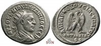 Philippus I. Tetradrachm - eagle standing right - Antioch mint - Prieur 374