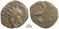 Divus Victorinus Antoninianus - Eagle on globe - Elmer 785 - Rare