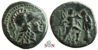 Kings of Macedon - Antigonos Gonatas - AE 20 mm - Pan erecting trophy - SNG Cop