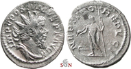 South Petherton Hoard (UK) - Postumus Antoninianus - NEPTVNO REDVCI - Elmer 314