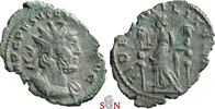 South Petherton Hoard (UK)- Tetricus I. Antoninianus - scarce C P ESV Obv. Legen