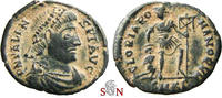 Valens AE 19 mm - GLORIA ROMANORVM - Cyzicus mint - RIC 8 b -
