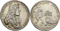 Württemberg Silberne Hydramedaille Friedrich Karl 1677-1693 -
