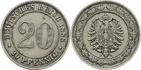 Kleinmünzen 20 Pfennig -