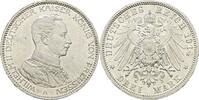 Preußen 3 Mark Wilhelm II. 1888-1918. -