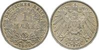 Kaiserreich 1 Mark 1909 E selten, sehr schön-vorzüglich 150,00 EUR  zzgl. 4,00 EUR Versand