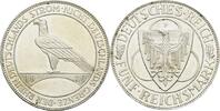 Weimarer Republik  5 Reichsmark 1930 F vorzüglich-Stempelglanz