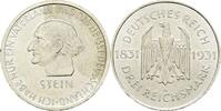 Weimarer Republik 3 Reichsmark 1931 A vorzüglich-Stempelglanz 175,00 EUR  zzgl. 4,00 EUR Versand