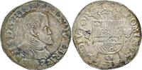 1/5 Ecu philippe 1572 Belgien-Brabant Philipp II. von Spanien 1555-1596 prachtvolle Patina, sehr schön