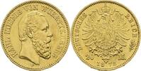 Württemberg 20 Mark Karl 1864-1891 -