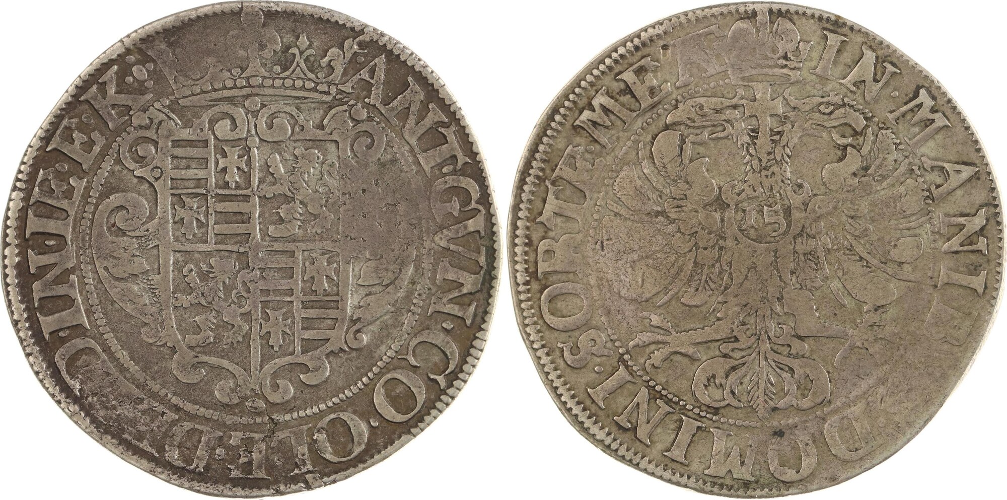 Oldenburg Gulden zu 15 Schaf Anton Günther 1603-1667. Äußerst selten ...