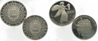 Italien-San Marino 1000 und 500 Lire