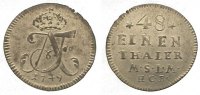 Mecklenburg-Strelitz 1/48 Taler Adolf Friedrich III. 1708-1752.