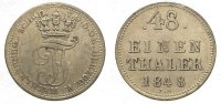 Mecklenburg-Schwerin 1/48 Taler Friedrich Franz II. 1842-1883.