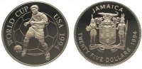 Jamaika (Jamaica) 25 Dollars Elizabeth seit 1952. -