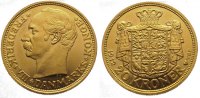 Dänemark 20 Kronen Gold Frederik VIII. 1906-1912.