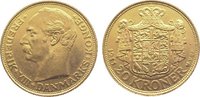 Dänemark 20 Kronen Gold Frederik VIII. 1906-1912.