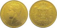 Portugal 5000 Reis Gold Luis I. 1861-1889.