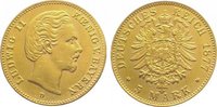 Bayern 5 Mark Gold Ludwig II. 1864-1886.