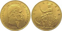 Dänemark 20 Kronen Gold Christian IX. 1863-1906.