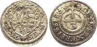 Sachsen-Albertinische Linie 3 Pfennig Johann Georg II. 1656-1680. -