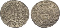 Sachsen-Albertinische Linie 3 Pfennig Johann Georg II. 1656-1680. -