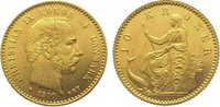 Dänemark 10 Kronen Gold Christian IX. 1863-1906.