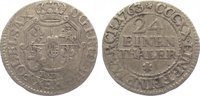Sachsen-Albertinische Linie 1/24 Taler Friedrich August II. 1733-1763. -