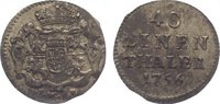 Sachsen-Albertinische Linie 1/48 Taler Friedrich August II. 1733-1763. -